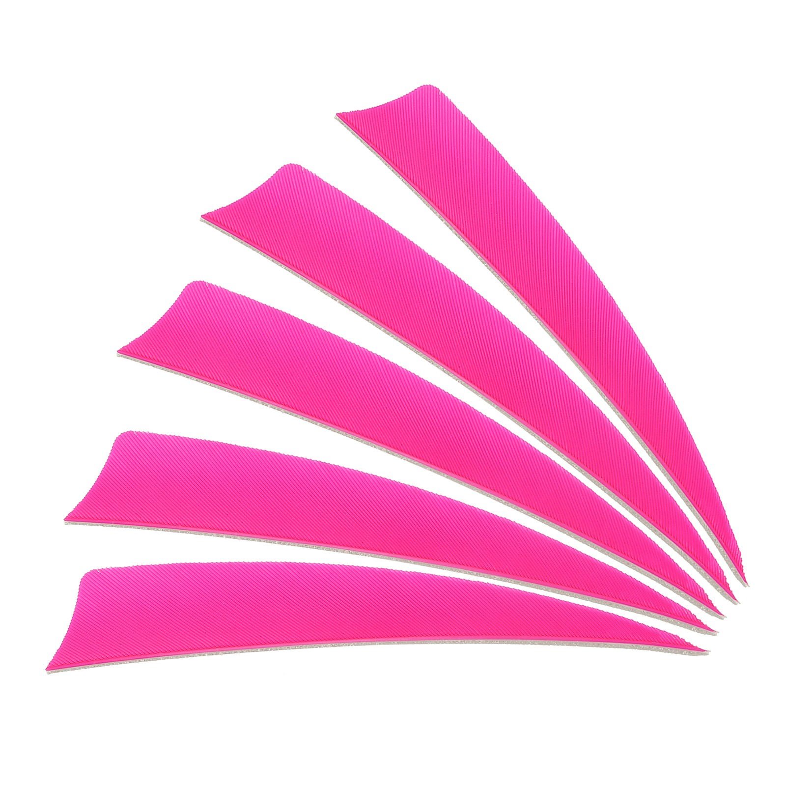 Arrows Vanes 30 Pack 4 Inch Arrow Feather Left Wing Pink for DIY Shooting