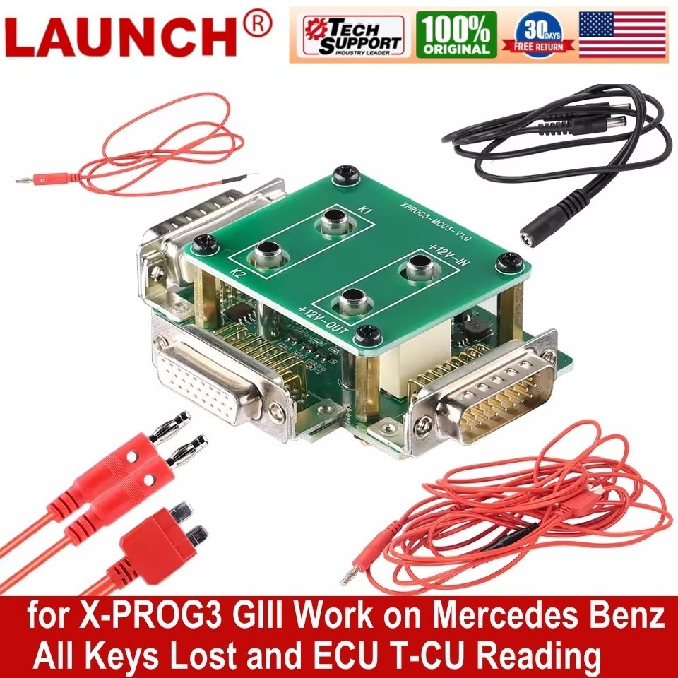 Launch X431 MCU3 Adapter for X-PROG3 GIII for Benz All Keys Lost & EC.U TCU Read