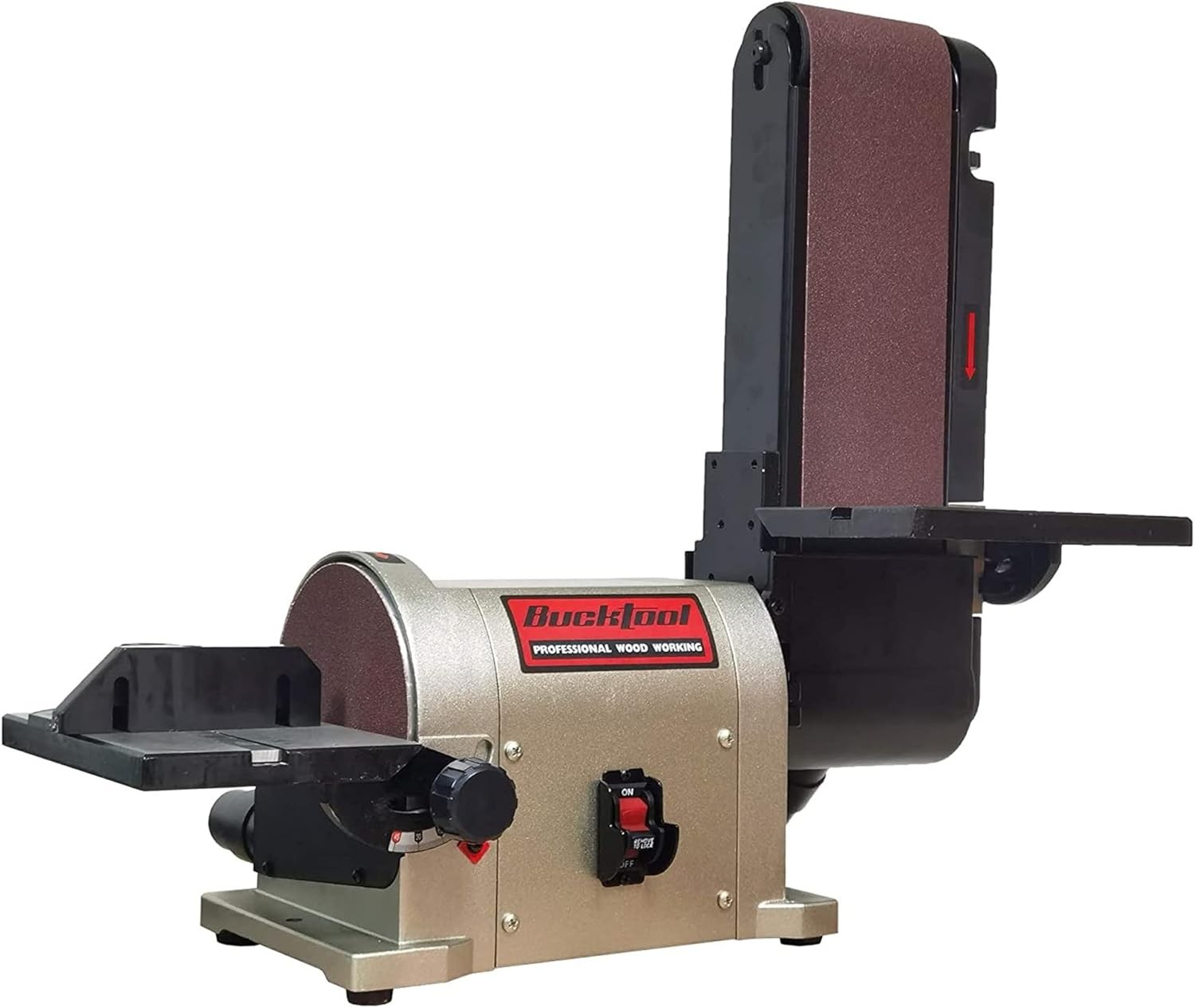 5.0A Belt Disc Sander 4 in x 36 in Belt and 6 in Disc Sander ,BD4603 Upgraded