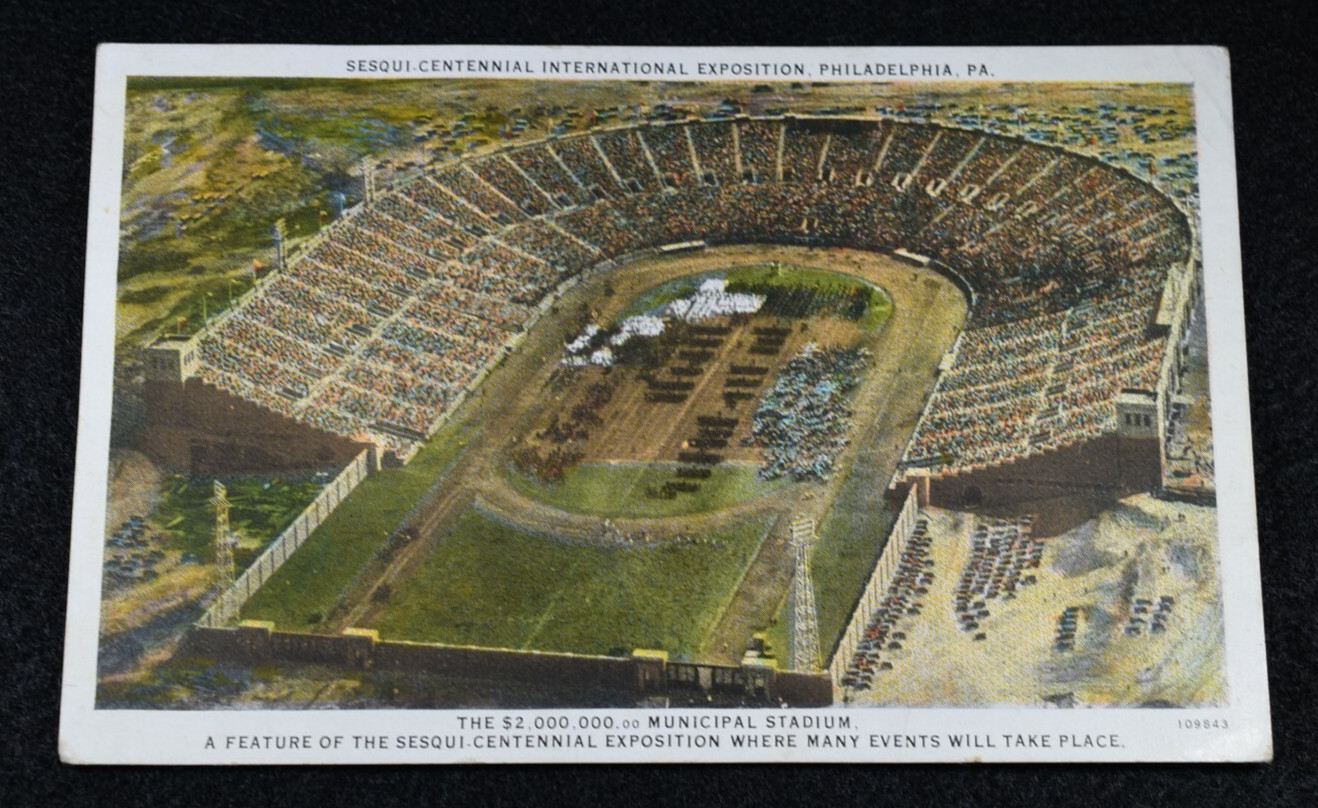 Early Unused Postcard of SESQUI CENTENNIALINTERNATIONAL EXPOSITION-PHILADELPHIA