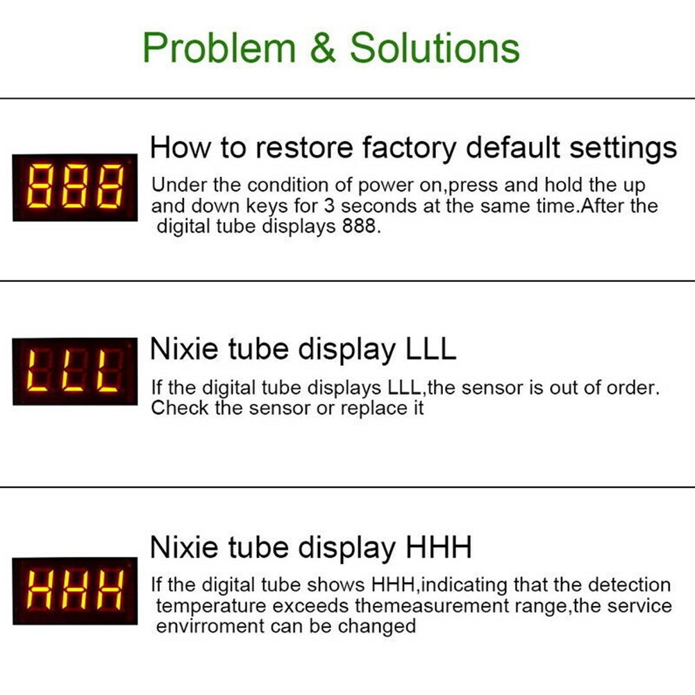Digital 110V Incubator Temperature Controller-Thermostat Switch Probe Tester New