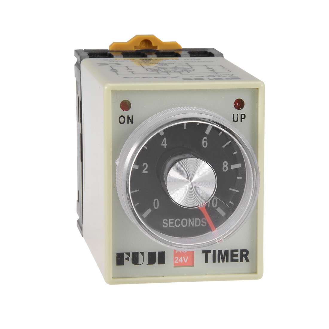Time Relay 24VAC 10S 8 Terminals Range Adjustable Delay Timer AH3-3 base
