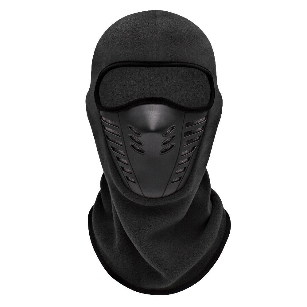 Winter Motorcycle Balaclava Ski Full Face Mask Windproof Fleece Warm Cycling Hat