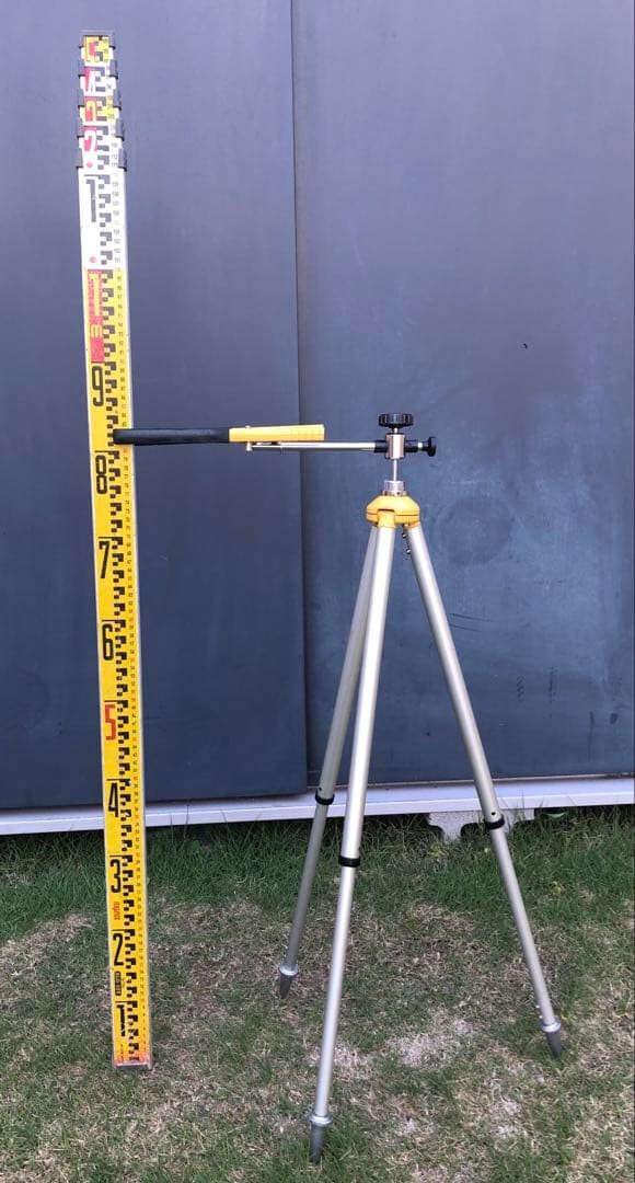Surveying Tripod Pin Pole Staff Level Mini PRism Tripod MPPSII