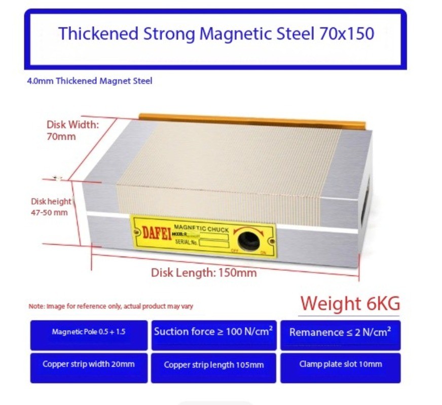 Grinding Machine Disc Precision Permanent Magnet Chuck Fine-Pitch Disc