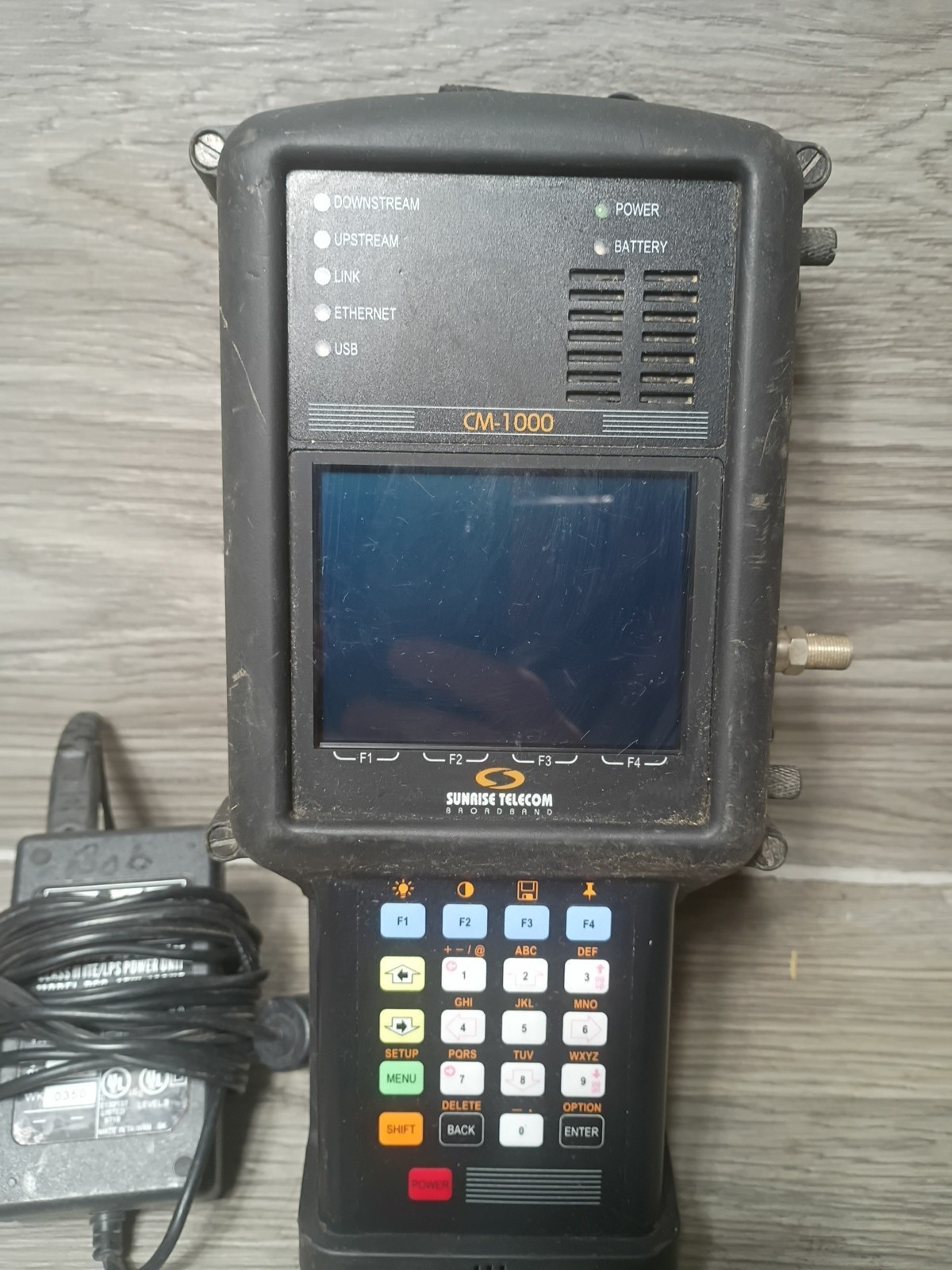 Sunrise Telecom Model Number # CM 1000 Cable Tester With Cord