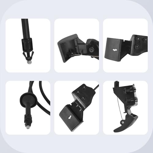 Handle-Free Hood Latch Release Cable with Handle for 2006-2010 Commander