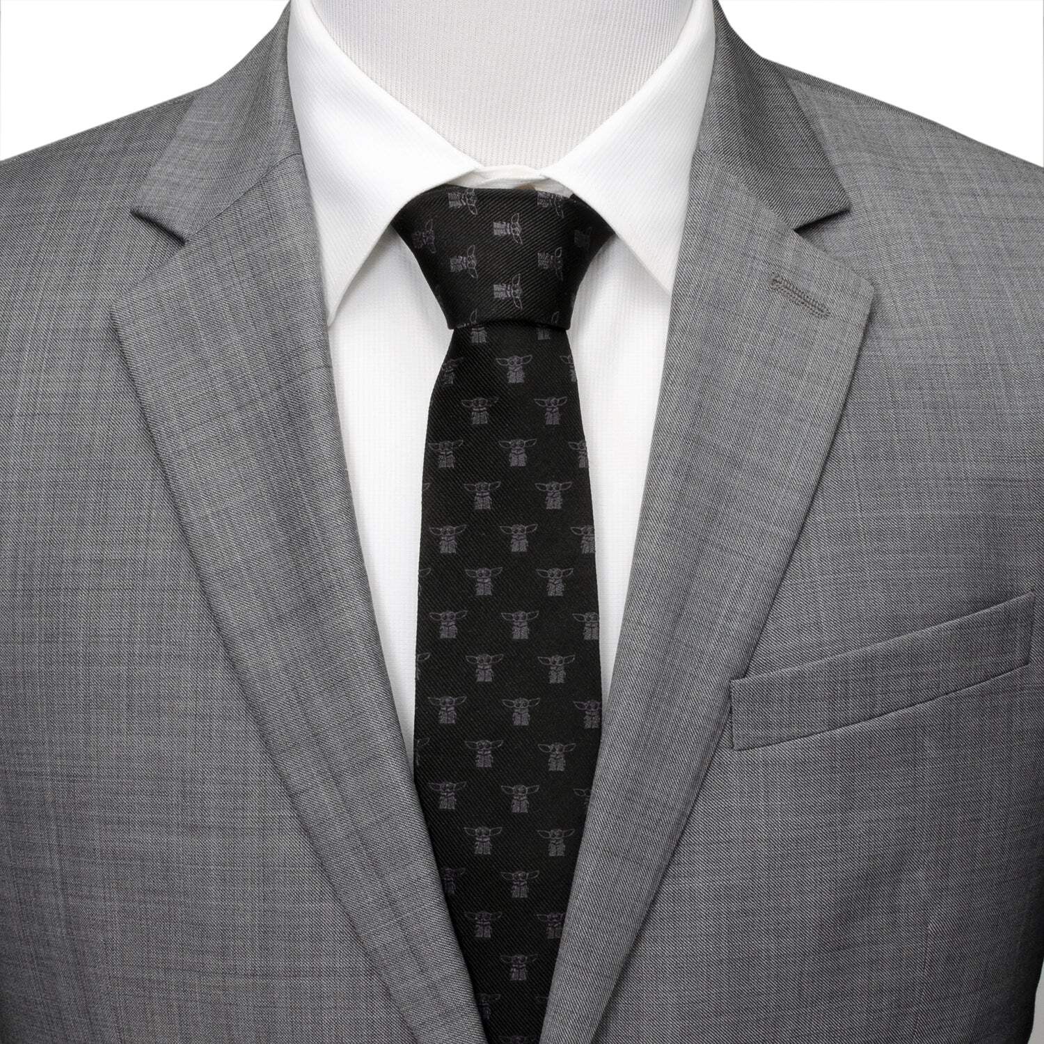 Star Wars Grogu Black Tie