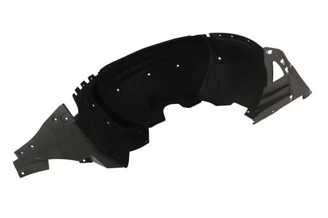 Genuine GM Passenger Side Front Wheelhouse Liner with Nuts and Bolts 23327376