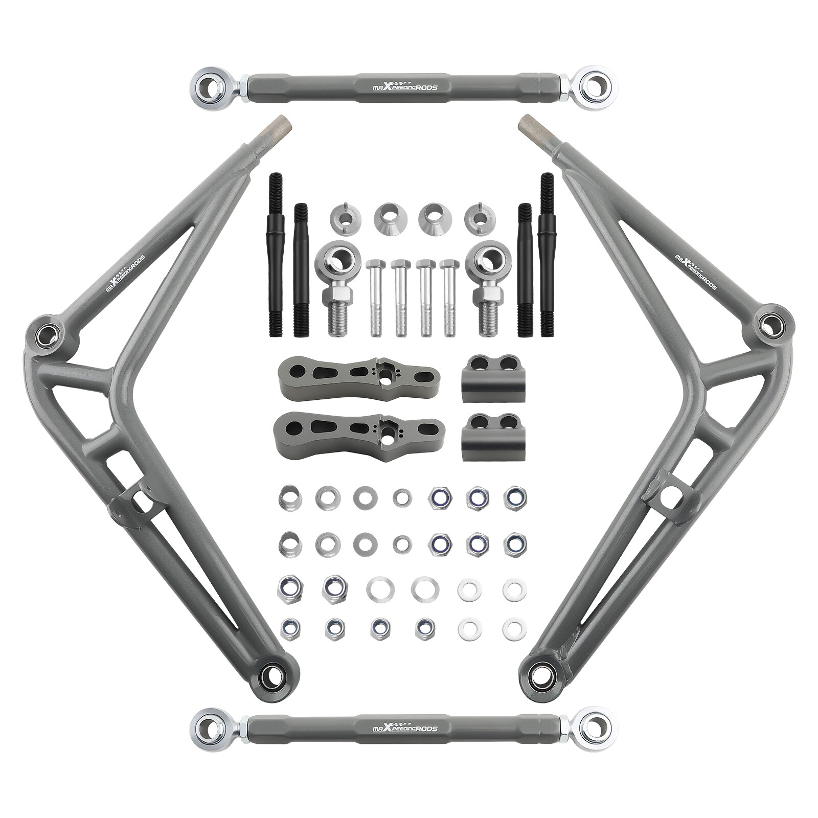 Front Steering Adjustable Drift Lower Control Arm Wide Angle Kit For BMW E36