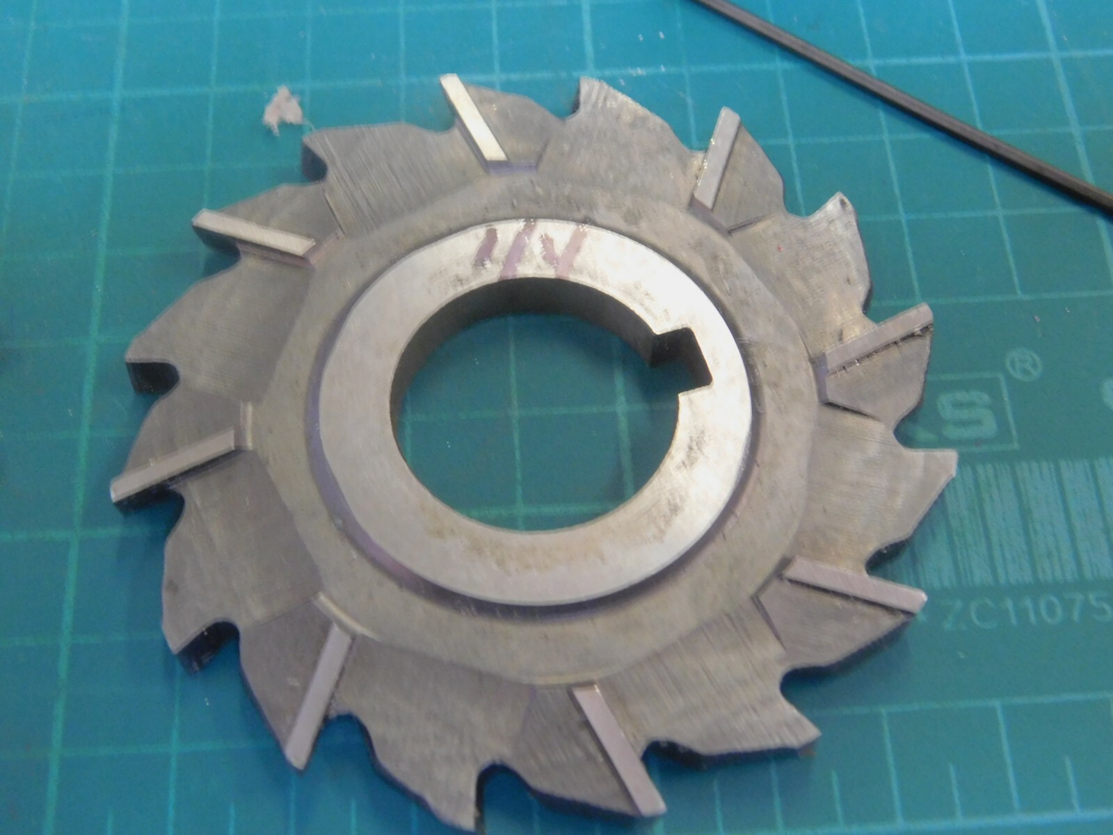 Niagara 3.0" x 1/4" x 1.0" HSS Slitting Saw Milling Cutter
