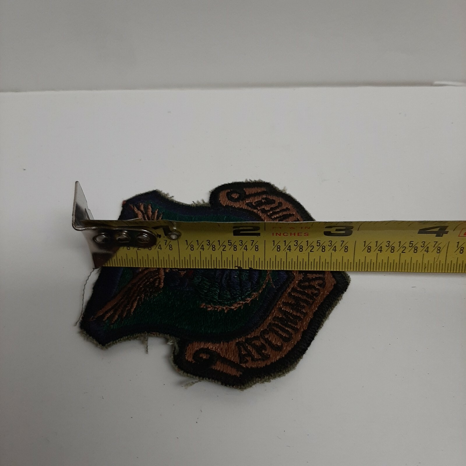 U.S AIR FORCE AF COMMISSARY SERVICE Subdued Patch 3 X 3