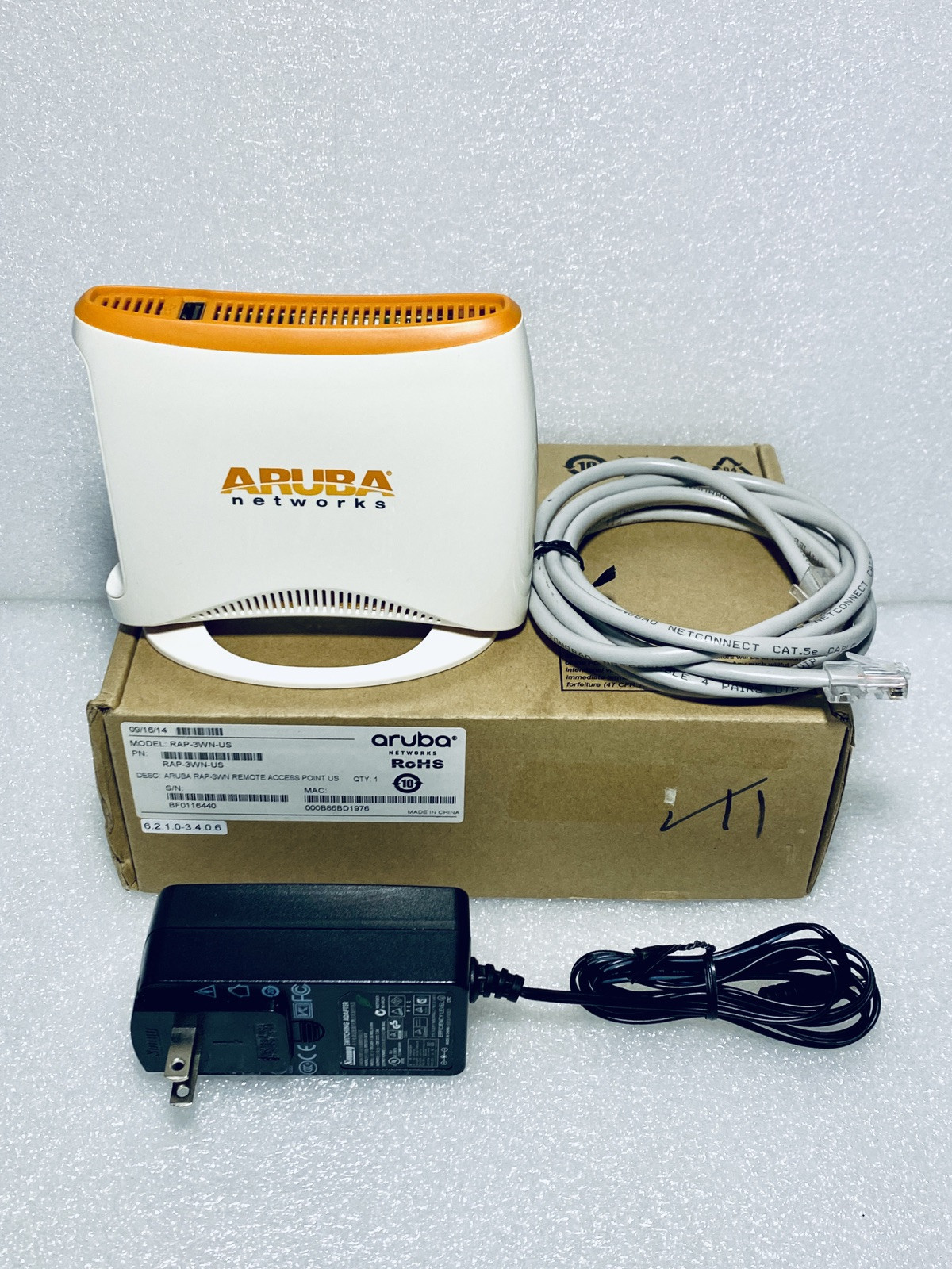 Aruba RAP-3WN Remote Access Point, RAP-3WNUS