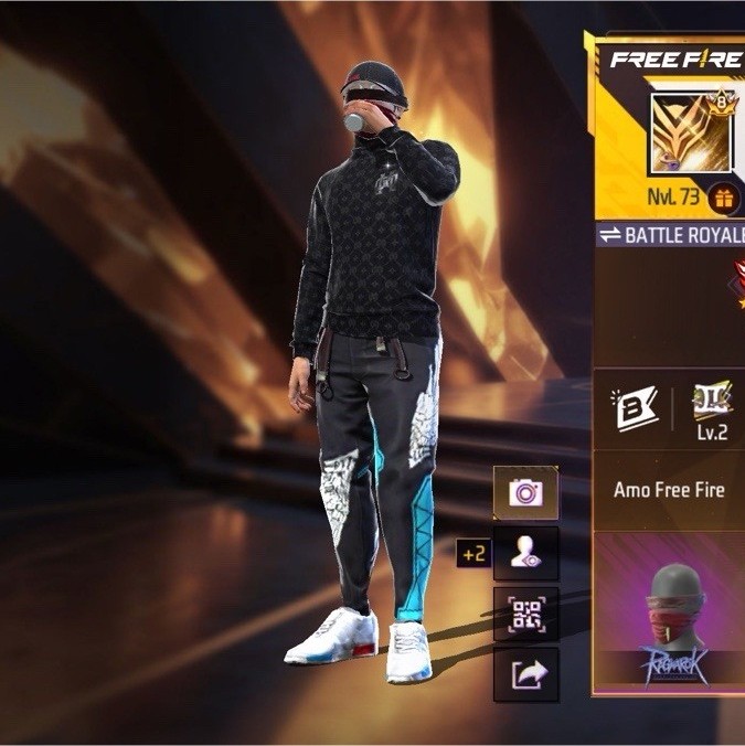 Free Fire Cuenta Nvl. 73 Battle Royale