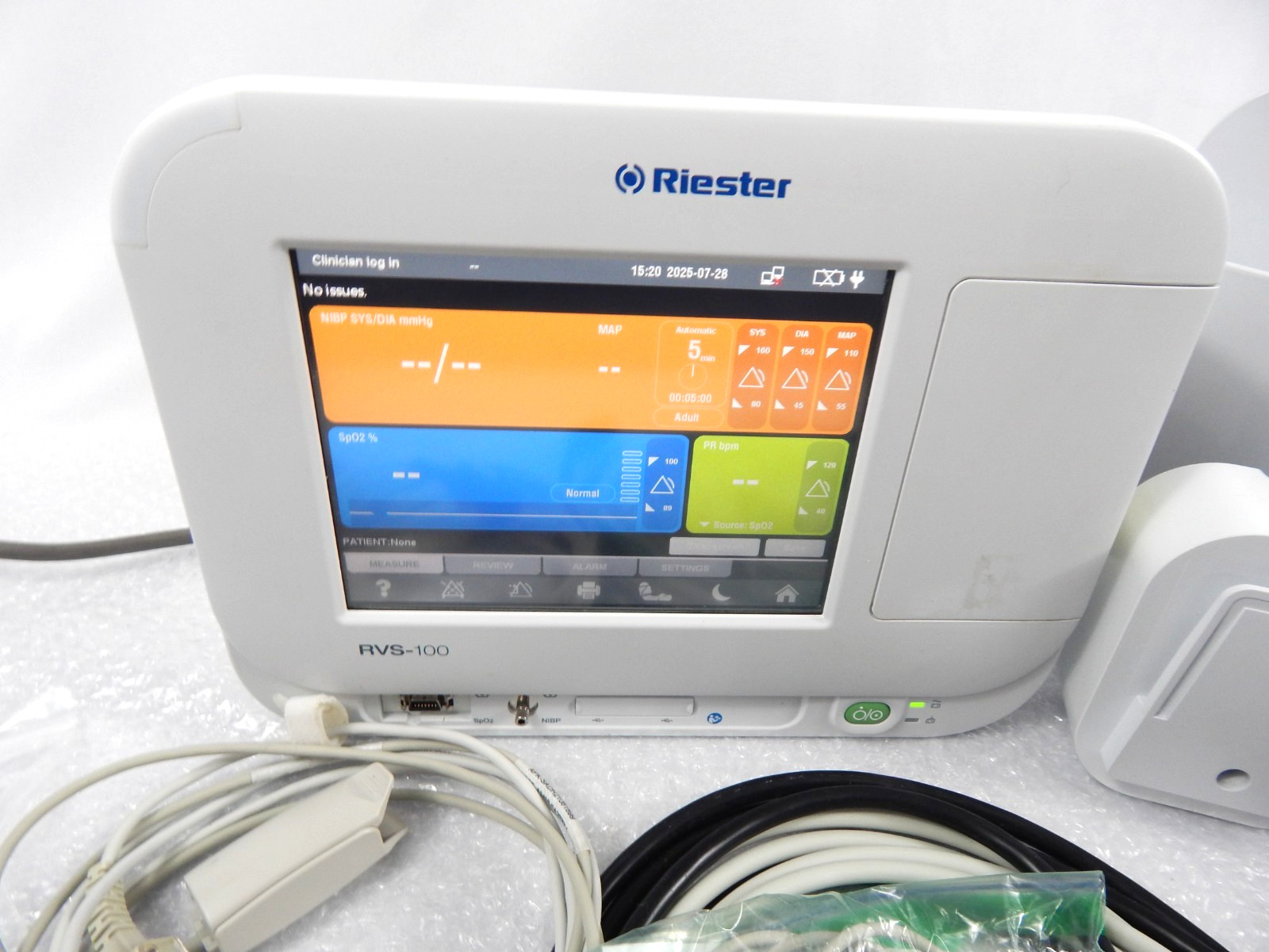 RIESTER RVS 100 DIAGNOSTIC SYSTEM WITH ACCESSORIES