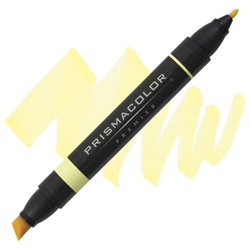 Prismacolor Double-Ended Marker, Deco Yellow PM-131 (3543) 1 each