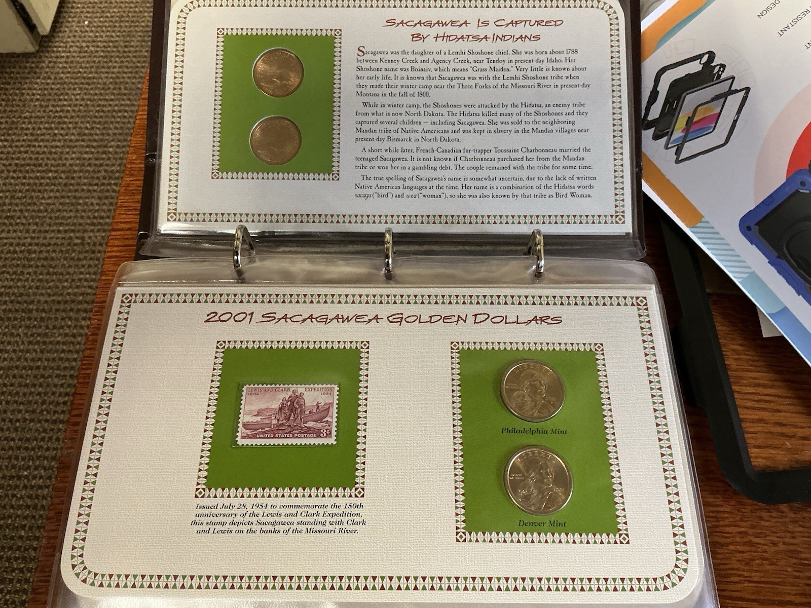 2000-2014 Complete Collection UNC Sacagawea Golden Dollars Book