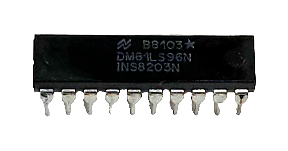(2x) National DM81LS96N - IC Buffer/Driver - Octal Driver - 8 BIT - DIP20