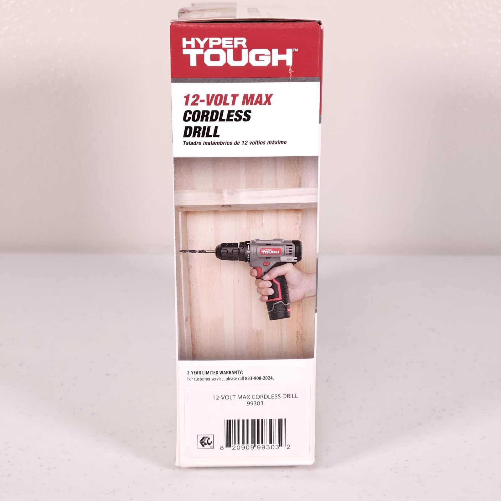 Hyper Tough 12-Volt Max Cordless Drill 3/8-Inch Keyless Chuck
