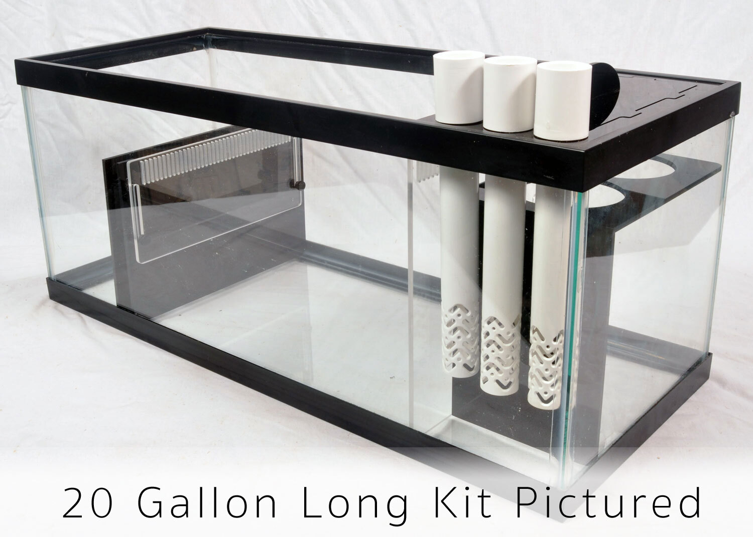 REFUGIUM KIT - 55 Gallon 4 Chamber ezBuild Ultimate Adjustable Sump Kit
