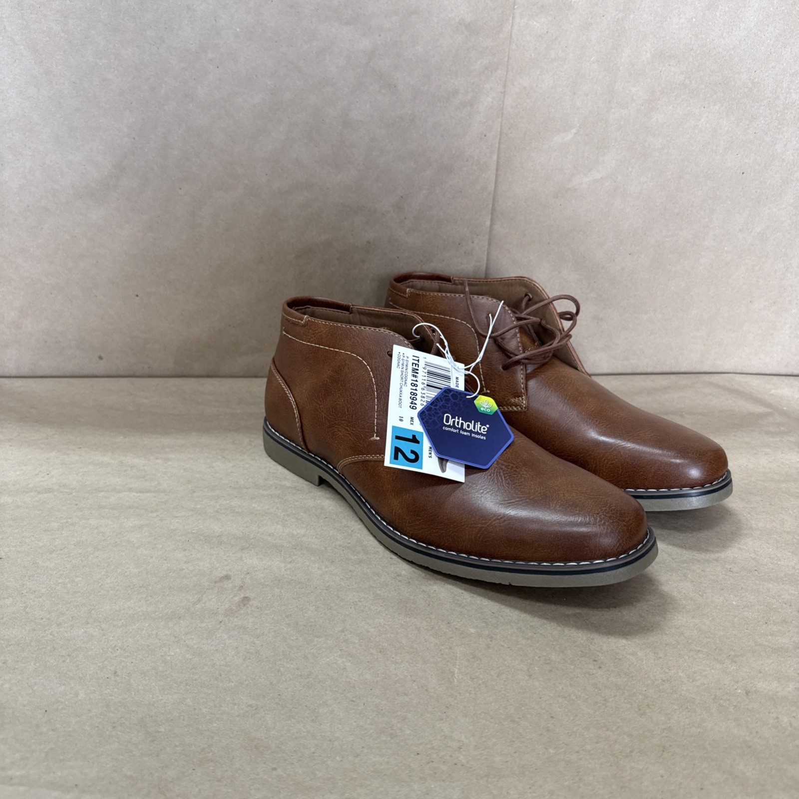 Steve Madden - MenS Brown S Chukka Ankle-High Boots SEE DESCRIPTION