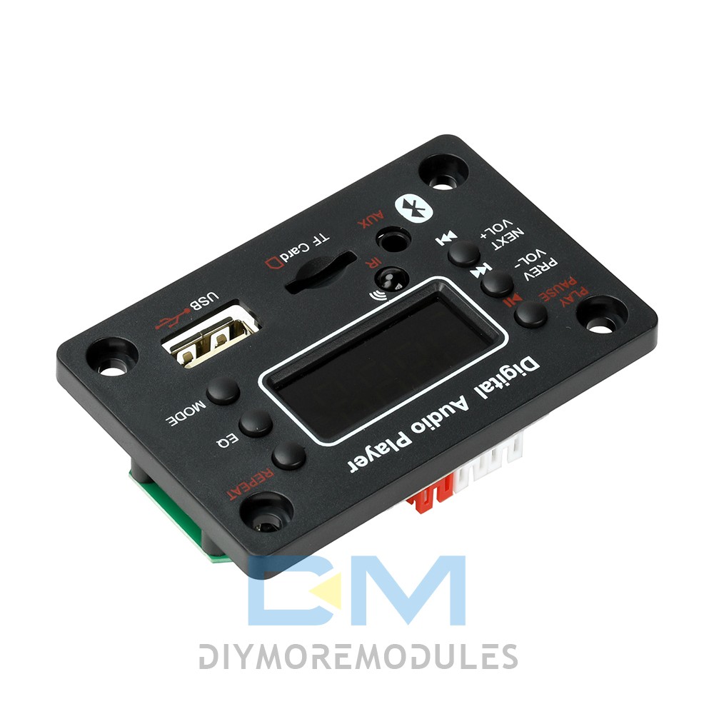 Audio Amplifier Board 2*25W 2CH Bluetooth 5.0 MP3 Decoder Board with Amplifier