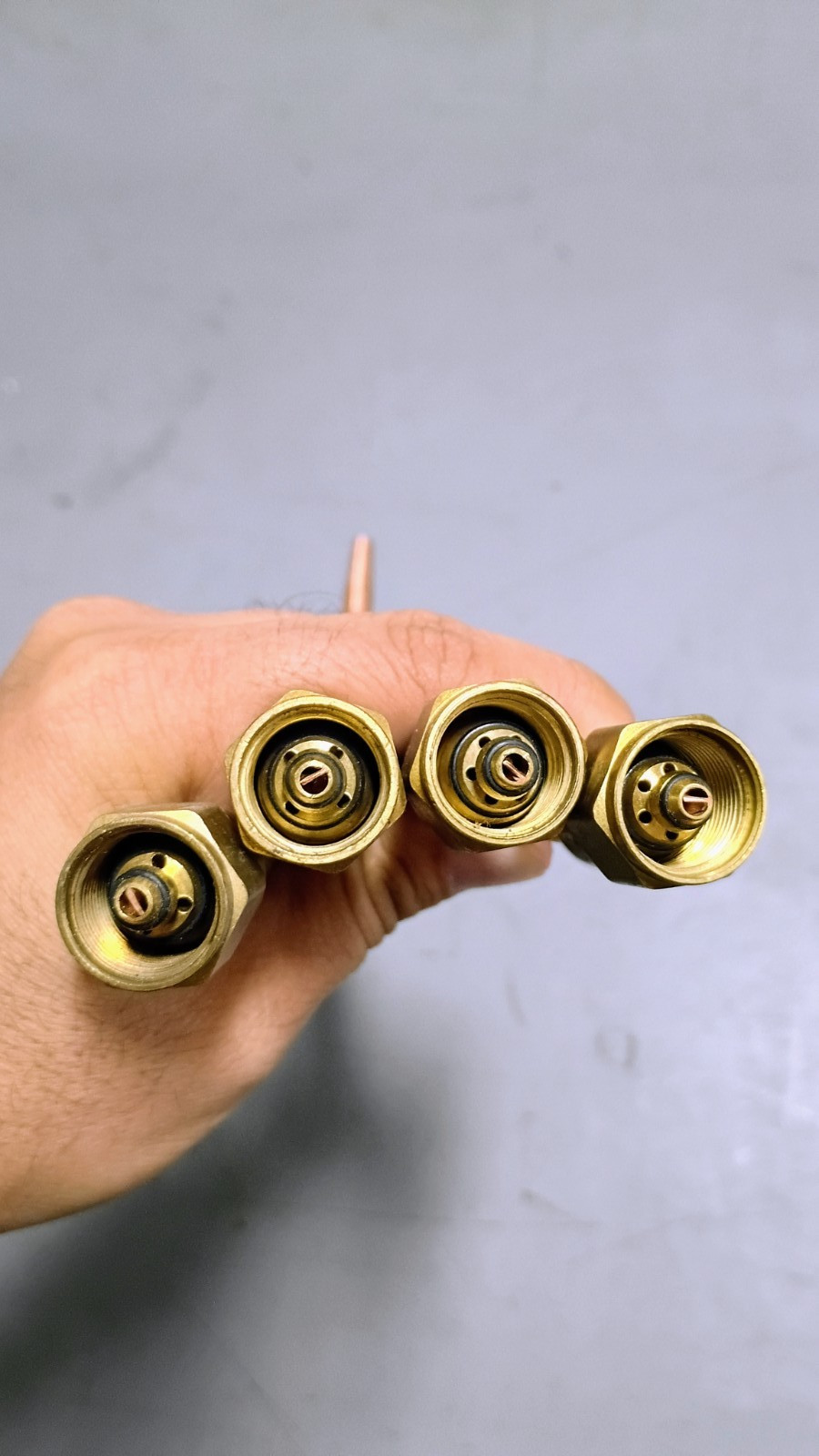 4 Pieces Victor Oxy-fuel welding and heating tips 4sizes