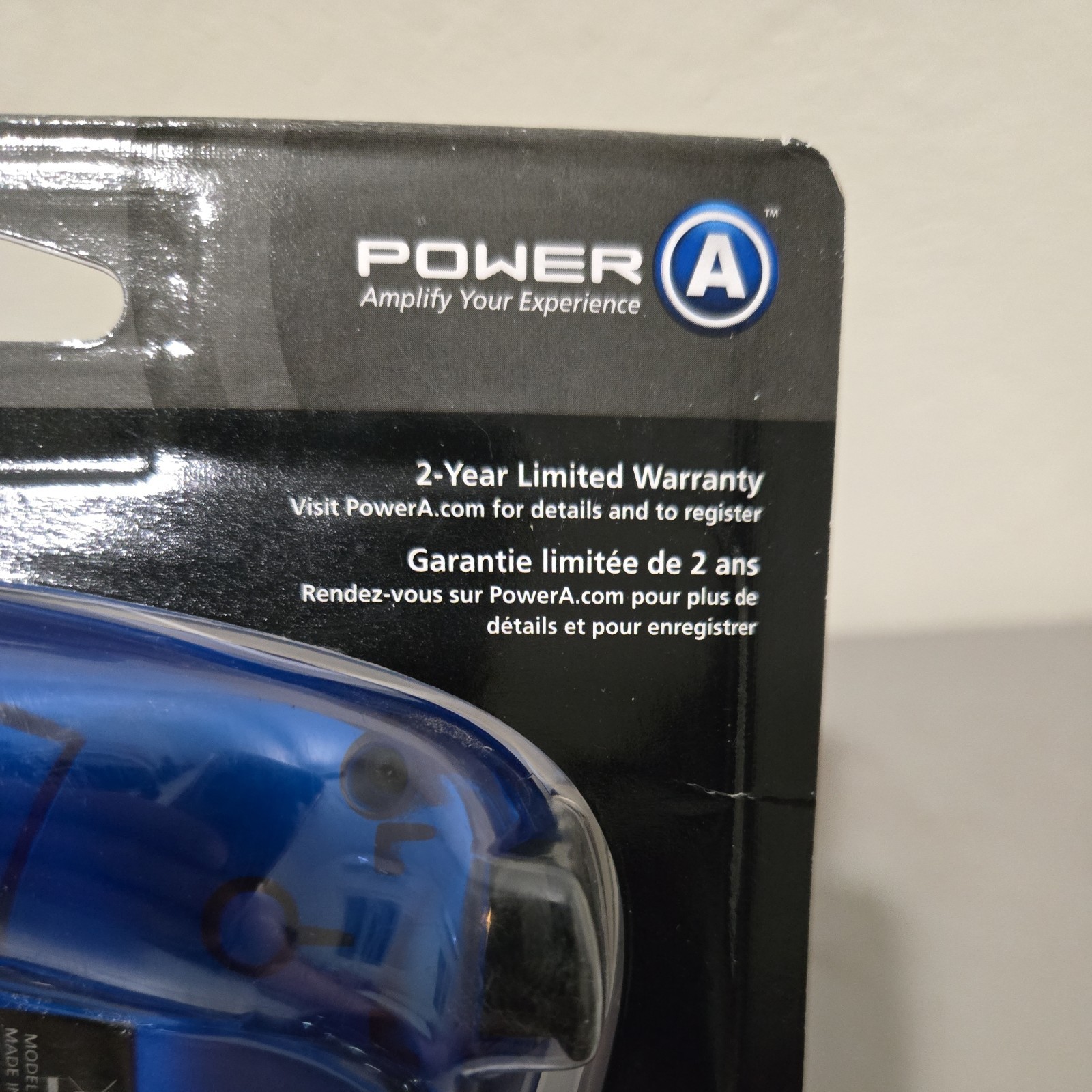 PowerA Mini Pro Elite Wireless Controller PS3 Blue New Sealed Motion Control