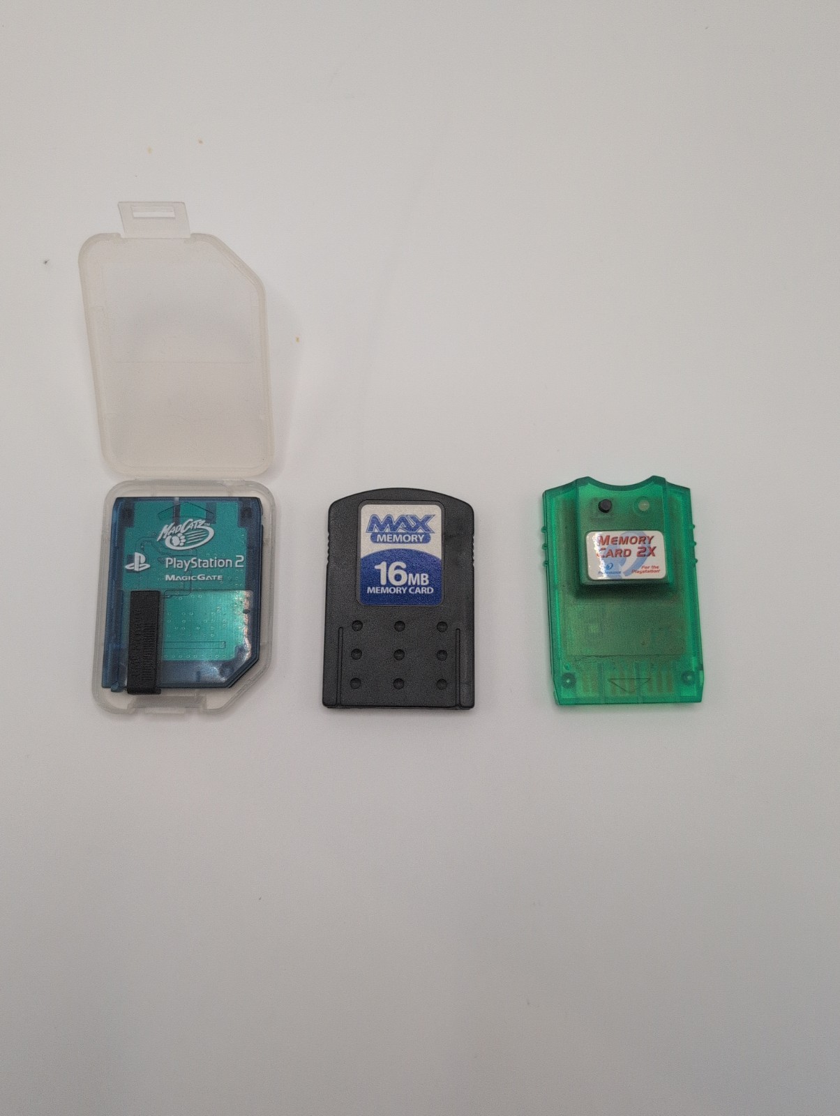 PlayStation Memory Card Lot of 3 Untested As Is 2 Day Handle