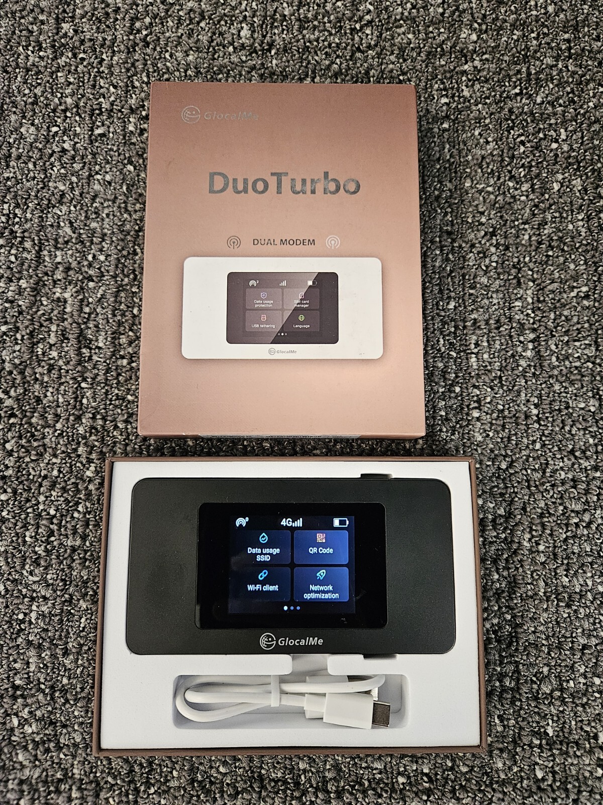 GlocalMe U3X DuoTurbo 4G Wi-Fi Portable Hotspot(Start from $29/mo)