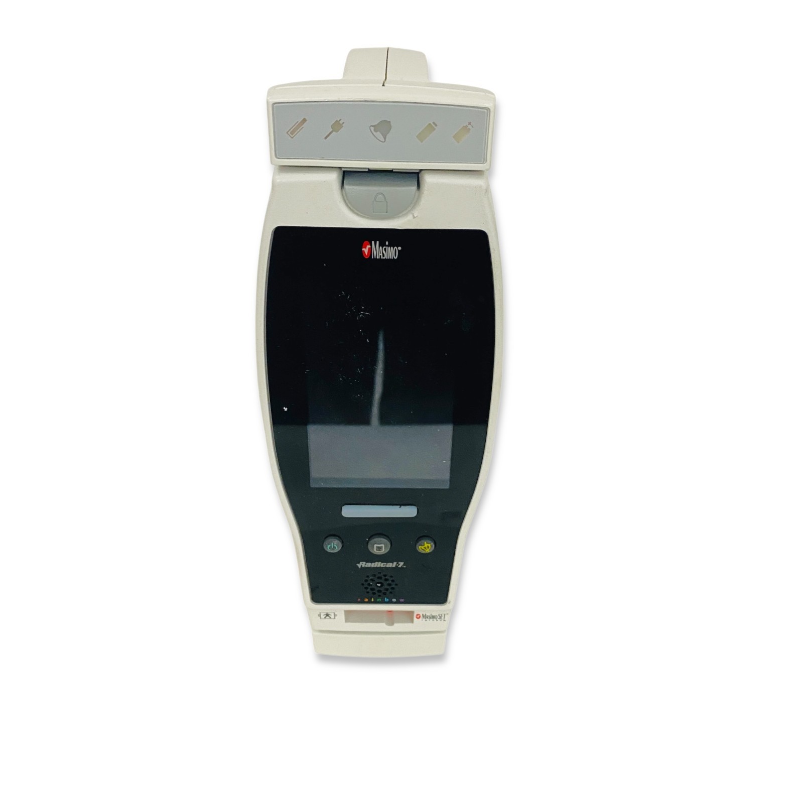 Masimo Radical 7 Rainbow Pulse Oximeter w/ Docking Station - For Parts or Repair
