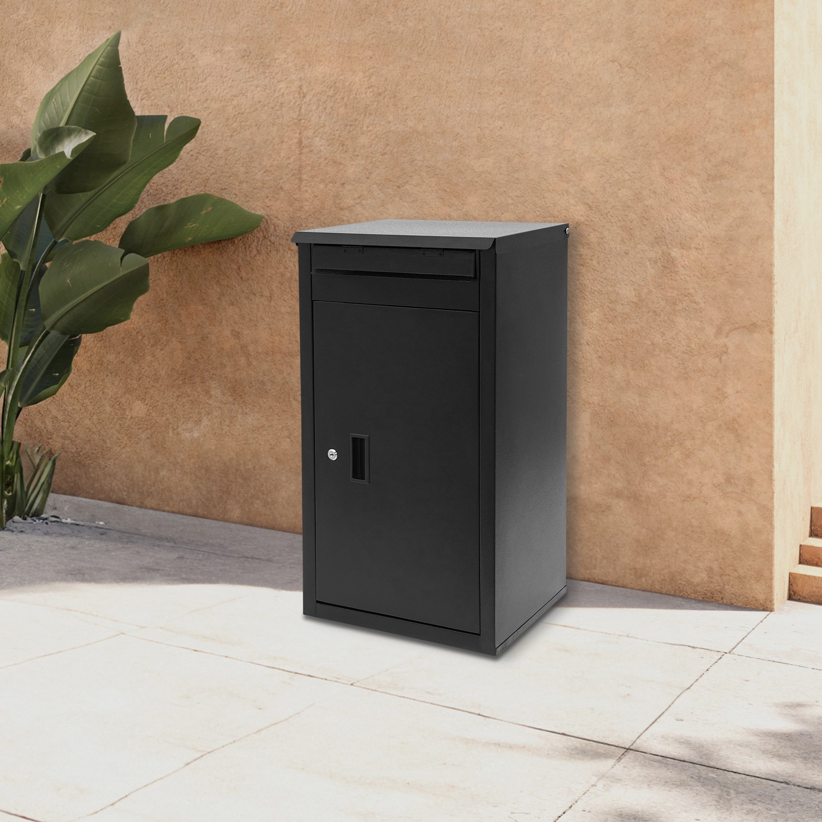 Parcel Drop Box Package Delivery Case Large Envelopes Mail Boxes with Key Lock