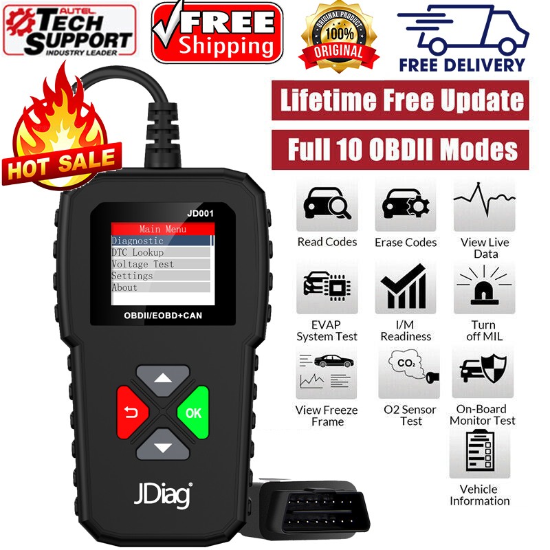 OBD2 Scanner Code Reader Diagnostic Tool For GM Chevy GMC Buick