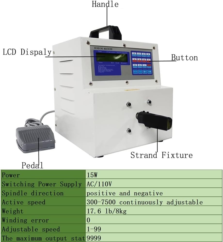 110V 15W Automatic Wire Twisting Machine High-speed Cable Wire Twister Single...