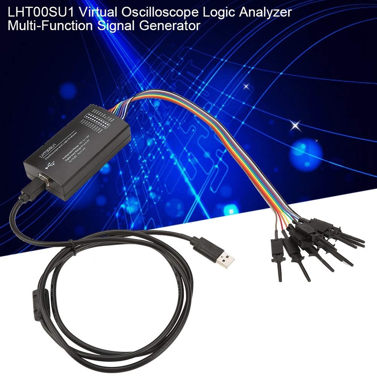 Signal Generator, Multi-function LHT00SU1 Oscilloscope 2 Channel Input Virtua...