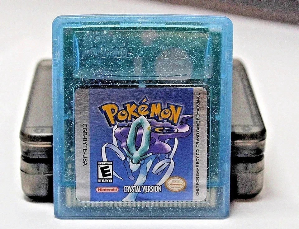 Pokemon Crystal Version - Nintendo Gameboy Color - QUICKEST SHIPPING! ⚡