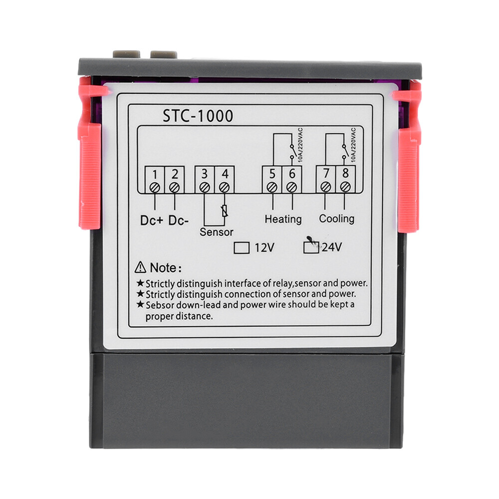 STC-1000 Digital Microcomputer Temperature Controller Thermostat with NTC Sensor