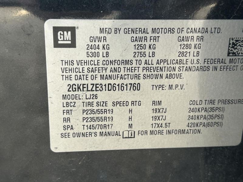 Passenger Right Front Spindle/Knuckle Fits 10-17 EQUINOX 104706913