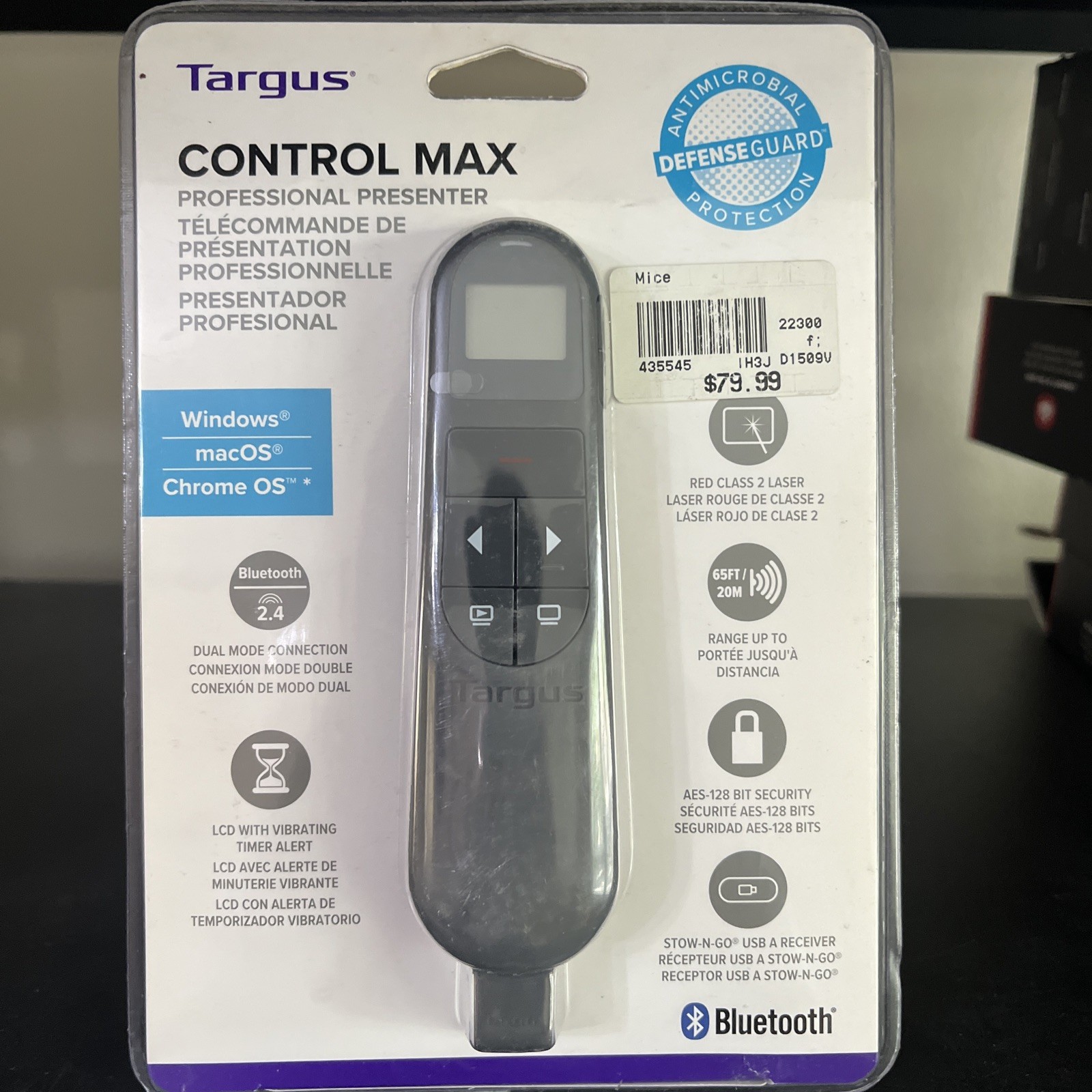TARGUS Control Max Professional Presenter Brand New - Laser Presenter