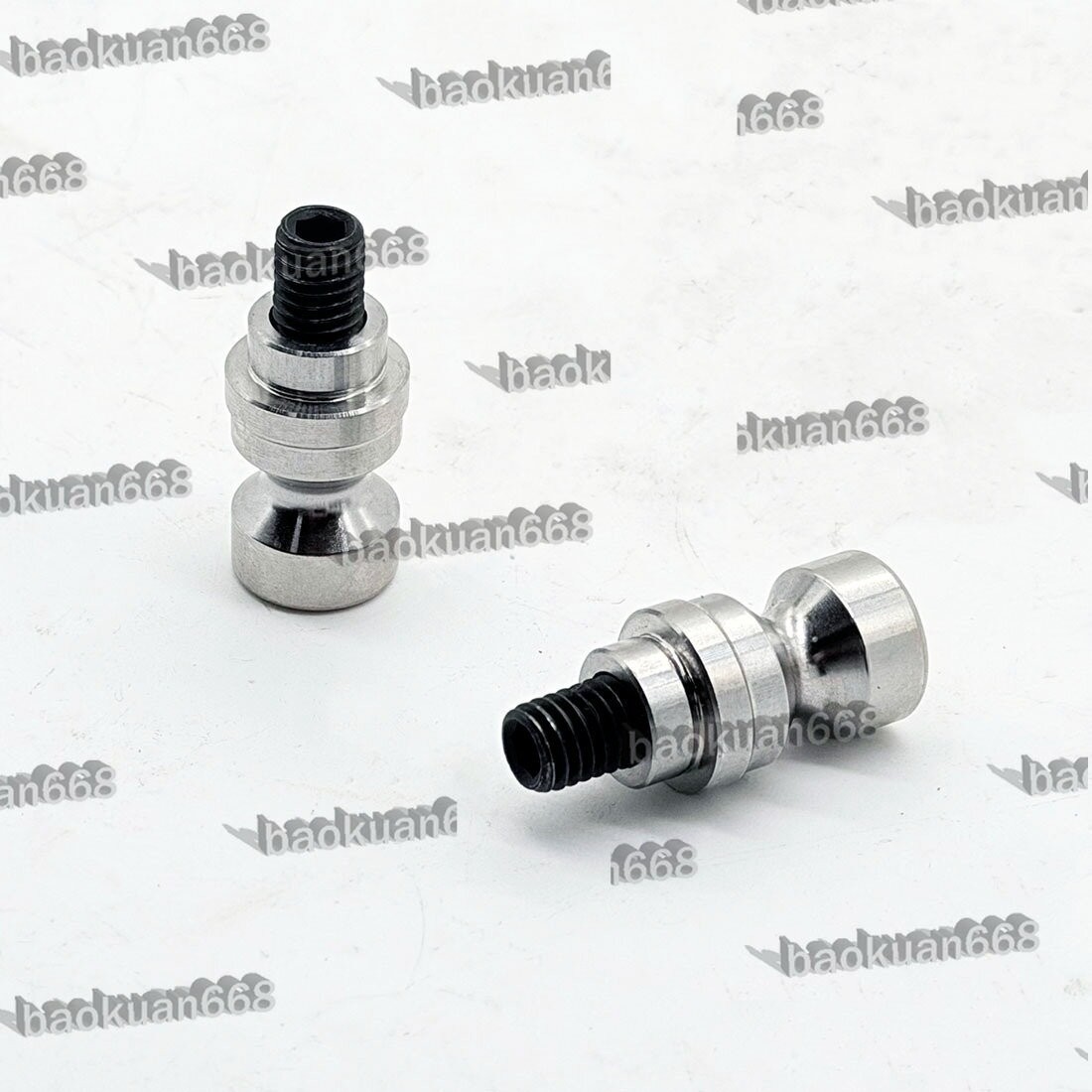 4PC D52 Zero-Point Quick-Change Plate Pull Stud Axis Fixture Self-centering Vise