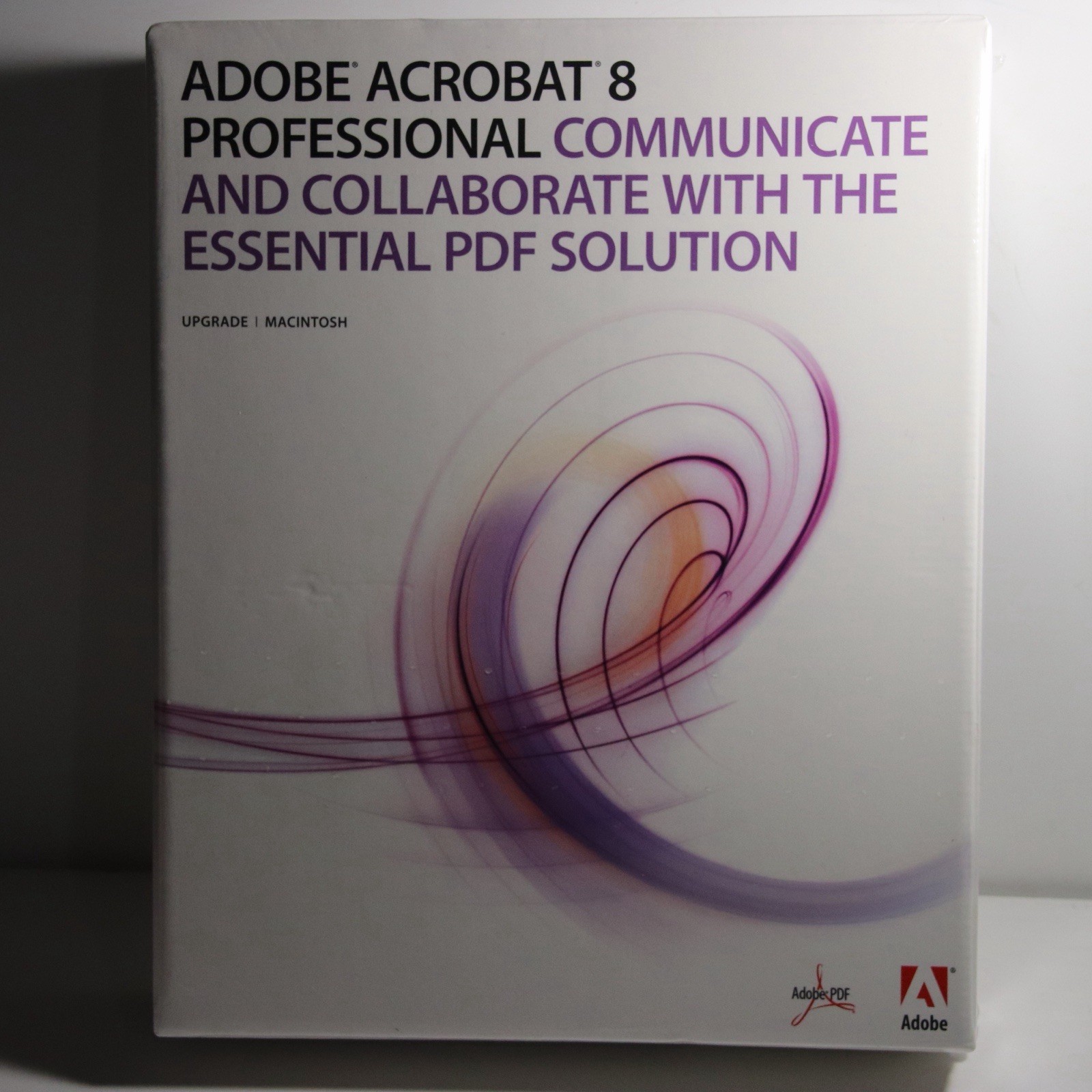 Adobe Acrobat 8 Professional Upgrade For MAC Retail Package