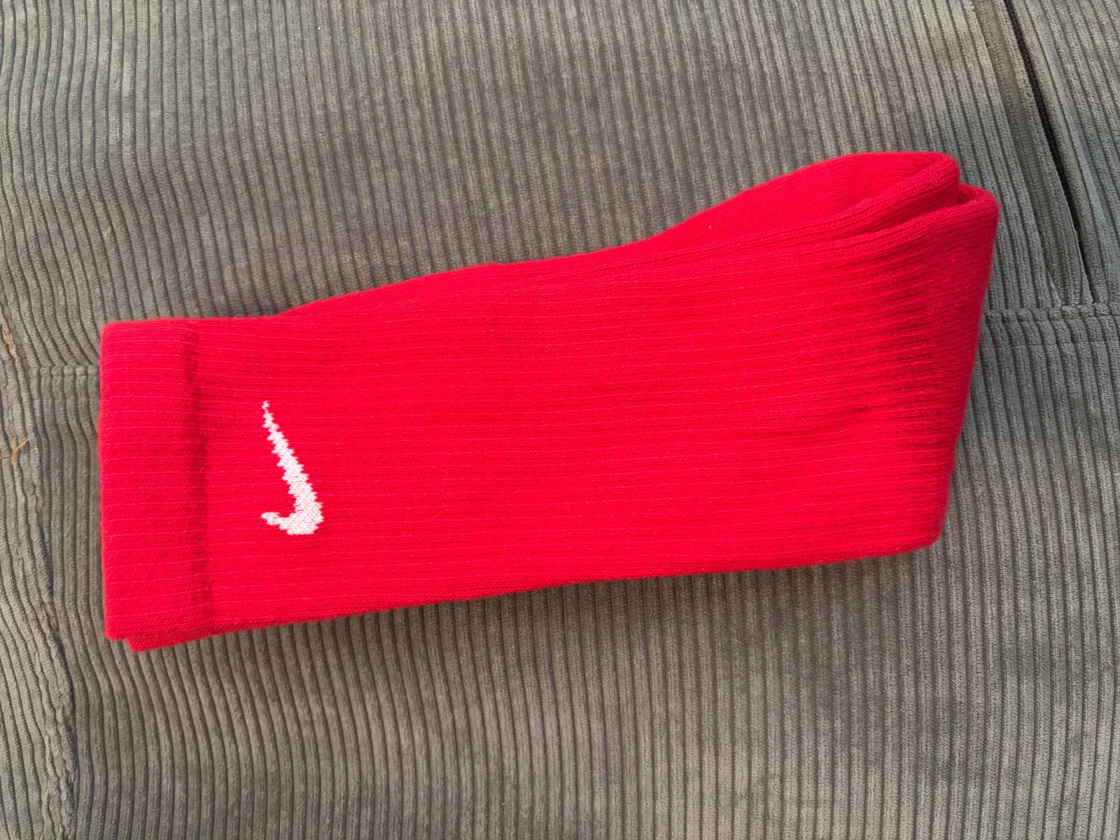 RED Nike Socks - size 10-13