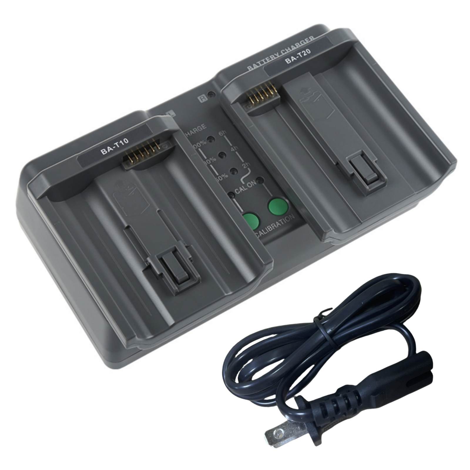 1.2A Dual Battery Charger for Nikon EN-EL18 EN-EL4A D4S D5 for Canon