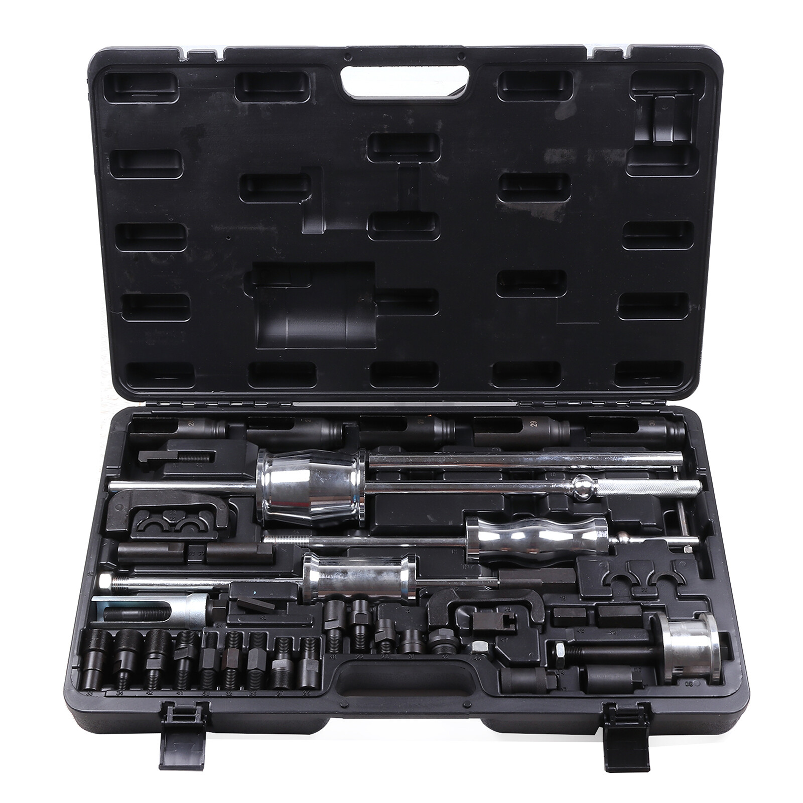 Complete Sets Auto Truck Diesel Injector Extractor Slide Hammer Puller Adaptor