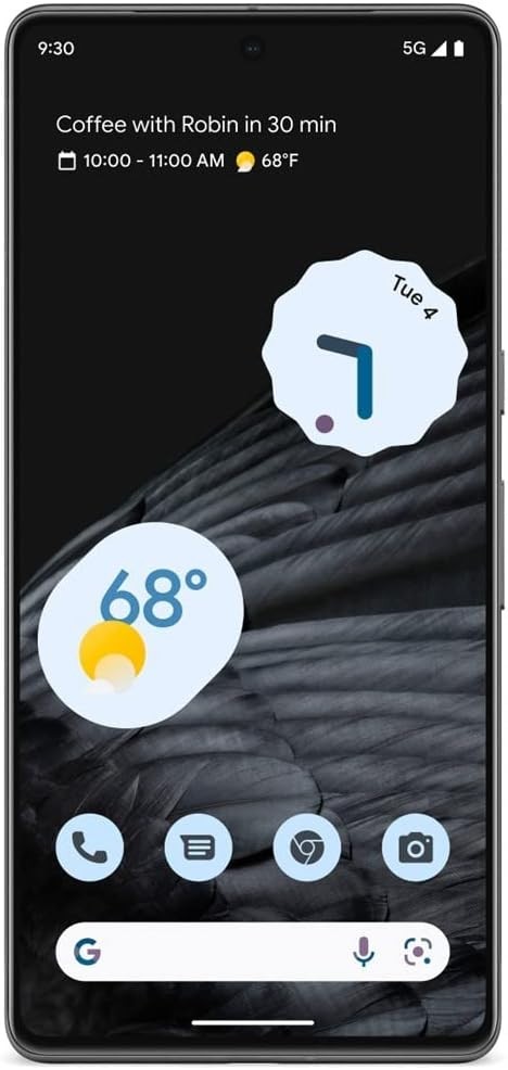 Google Pixel 7 Pro - 256 GB - Obsidian (Unlocked) Smartphone - Very Good