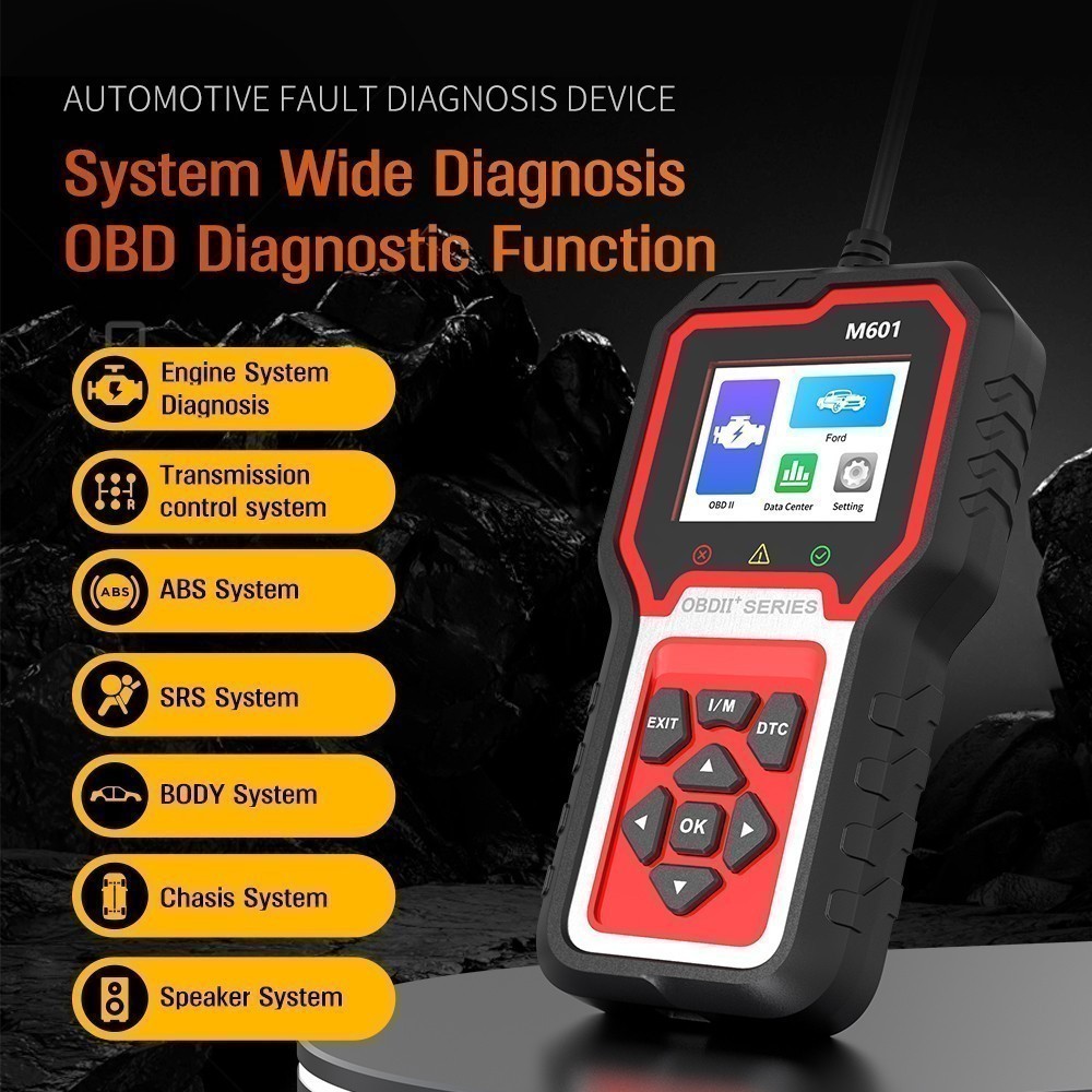 OBD Scanner Universal Car Engine Fault Code Reader, OBDII Diagnostic Scan Tools