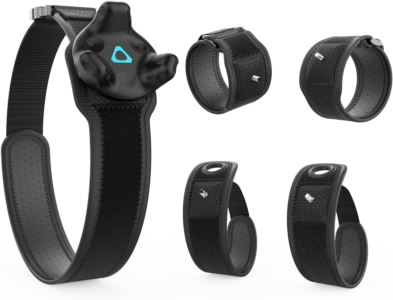AMVR 5-Pcs Full Body Straps for HTC Vive VR Tracker/Tracker(3.0) - Adjustable Wa