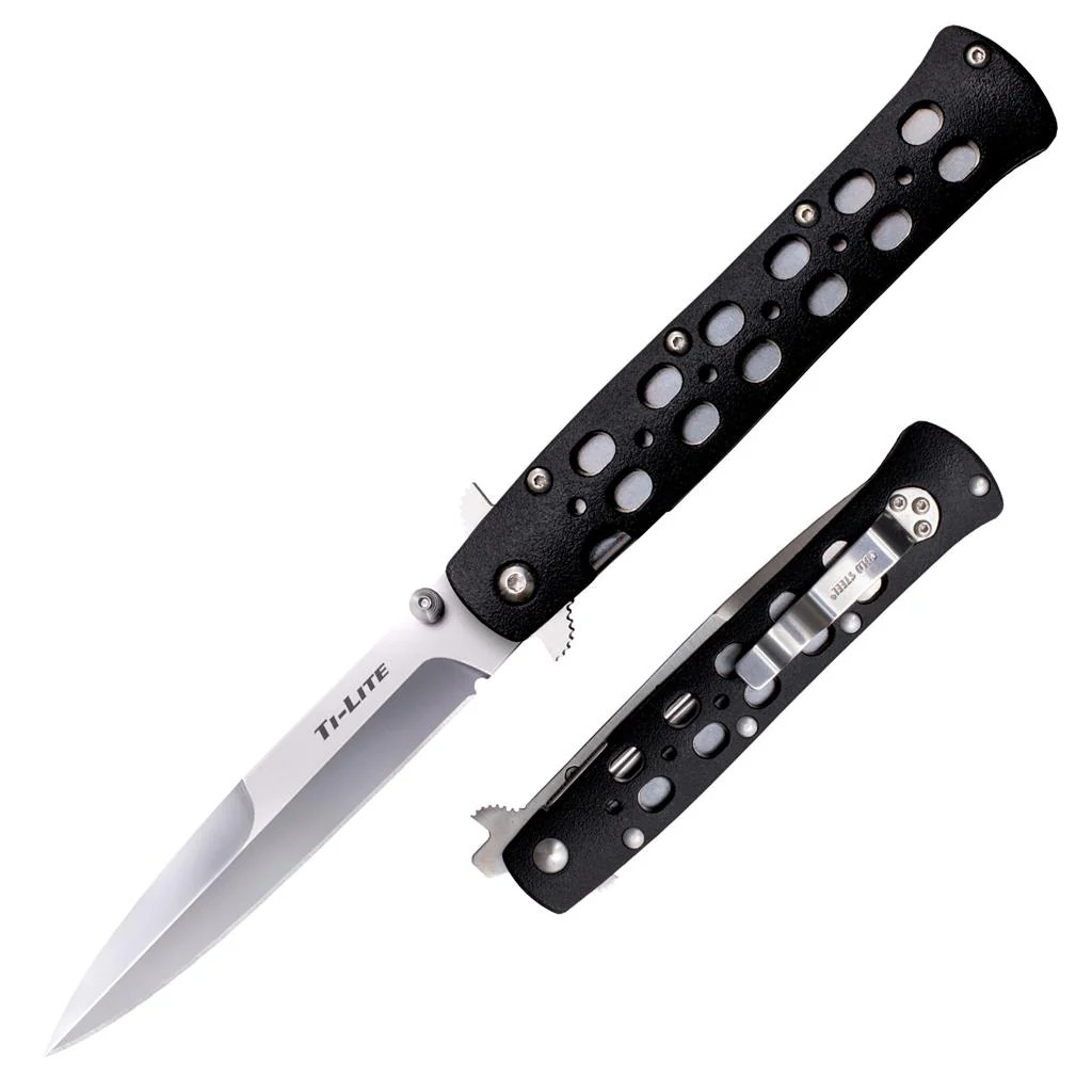 Cold Steel Ti-Lite 26SP 4" Folding Knife Zy-Ex Handle