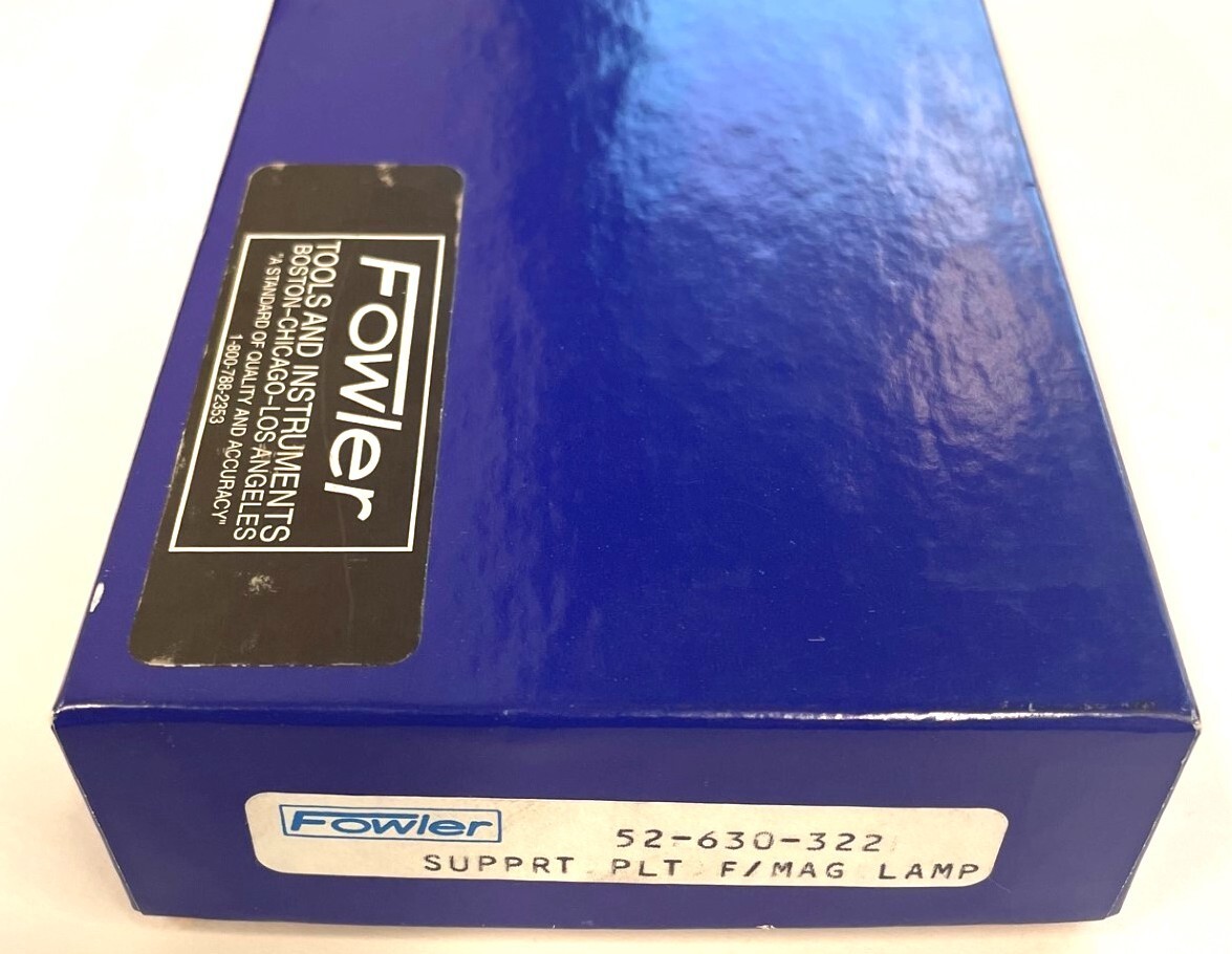 Fowler 52-630-322 Angle Support Plate for Mounting Magnifying Lamp