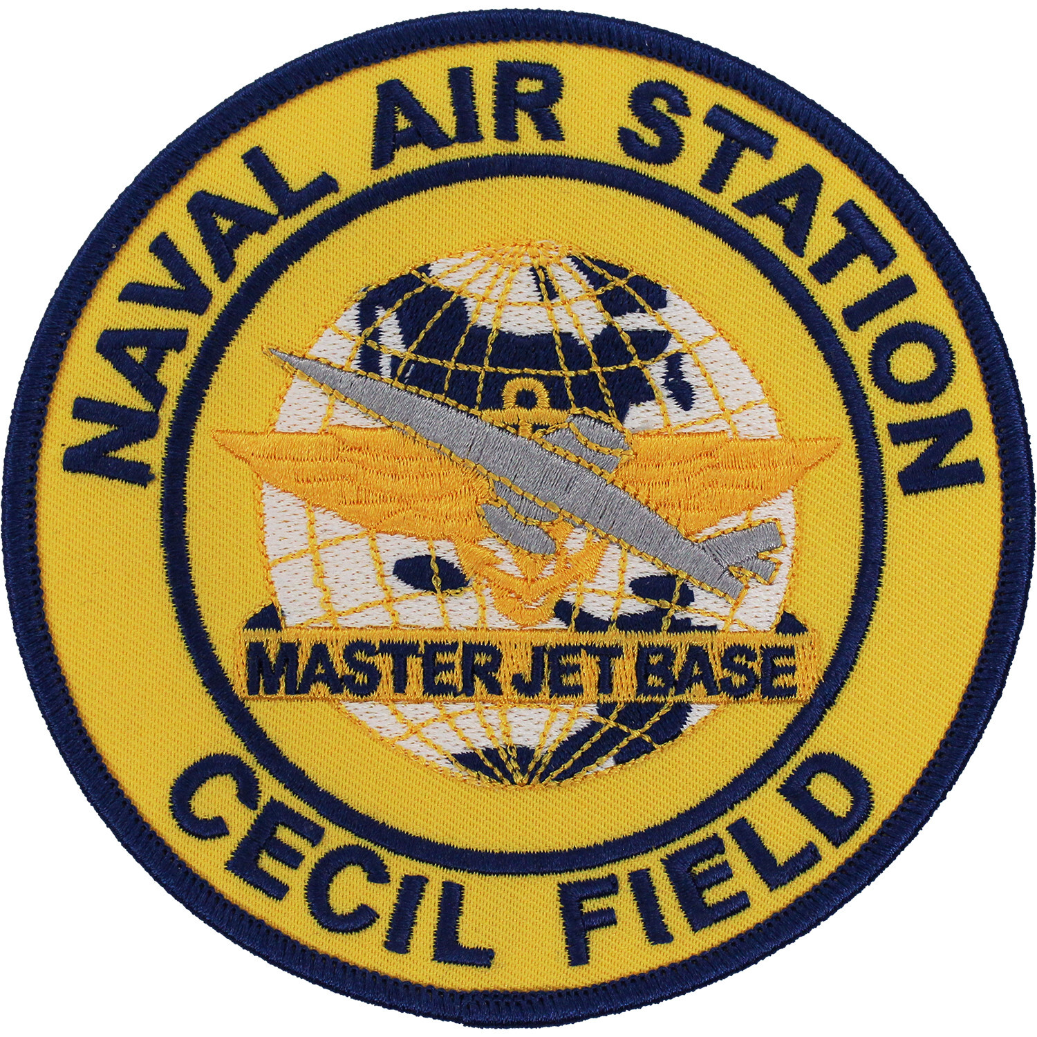 Naval Air Station Cecil Field Patch ( 4 1/2" ) P4810